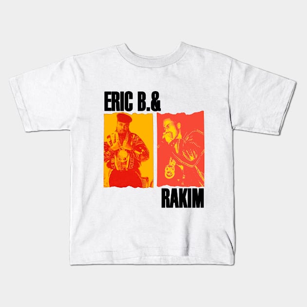 Eric B & Rakim 1988 Kids T-Shirt by Pop Fan Shop